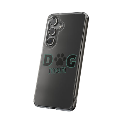 Dog Mom Clear Phone Case - Perfect Gift for Pet Lovers