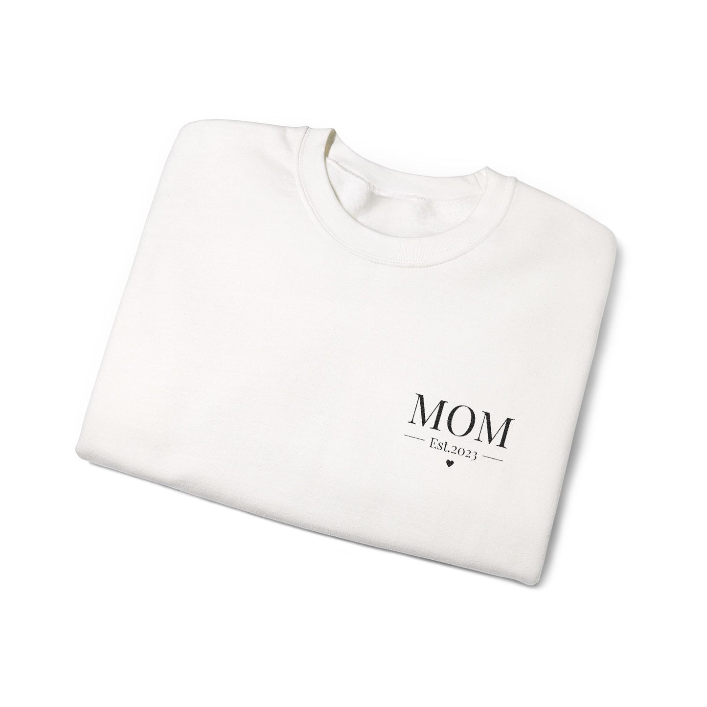 Mom Life Crewneck Sweatshirt - Cozy Unisex Pullover for Mother's Day