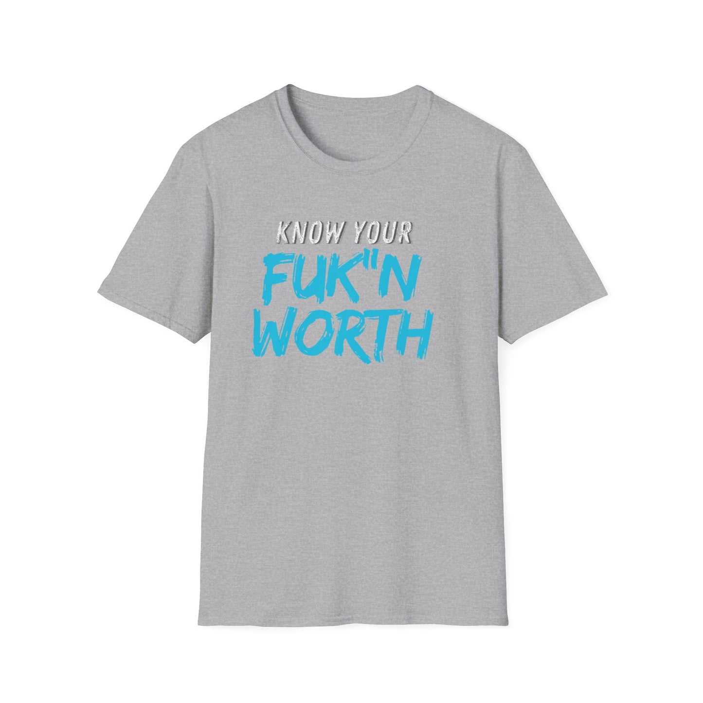 Your Worth Empowering Statement Tee, Know Your Worth Shirt, Inspirational Graphic T-Shirt, Motivational Casual Wear, Gifts for Friends, Unisex [...]