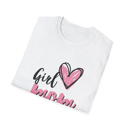 Girl Love Mom T-Shirt | Unisex Softstyle Tee for Mother's Day