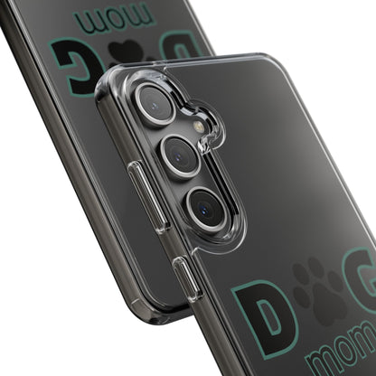 Dog Mom Clear Phone Case - Perfect Gift for Pet Lovers