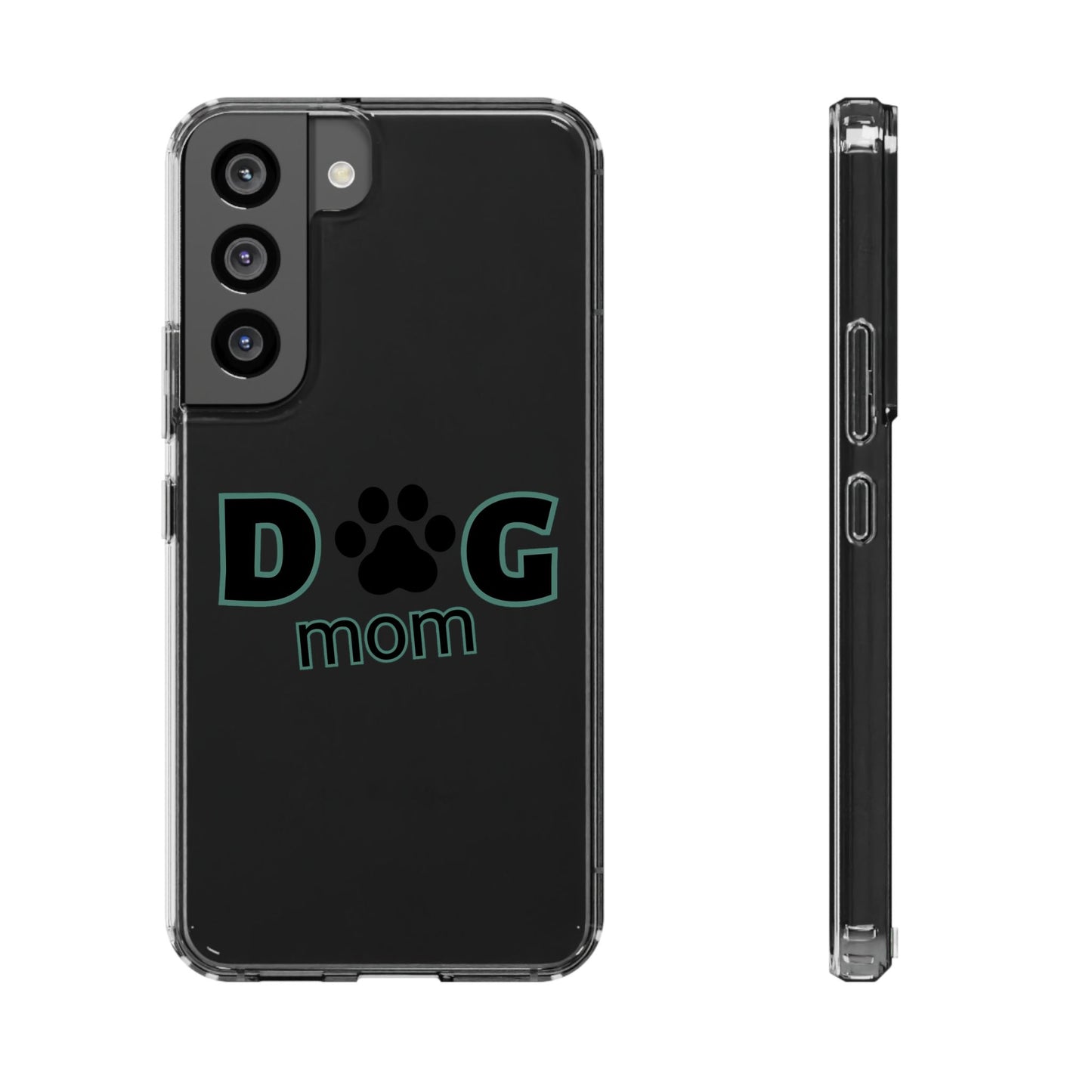 Dog Mom Clear Phone Case - Perfect Gift for Pet Lovers