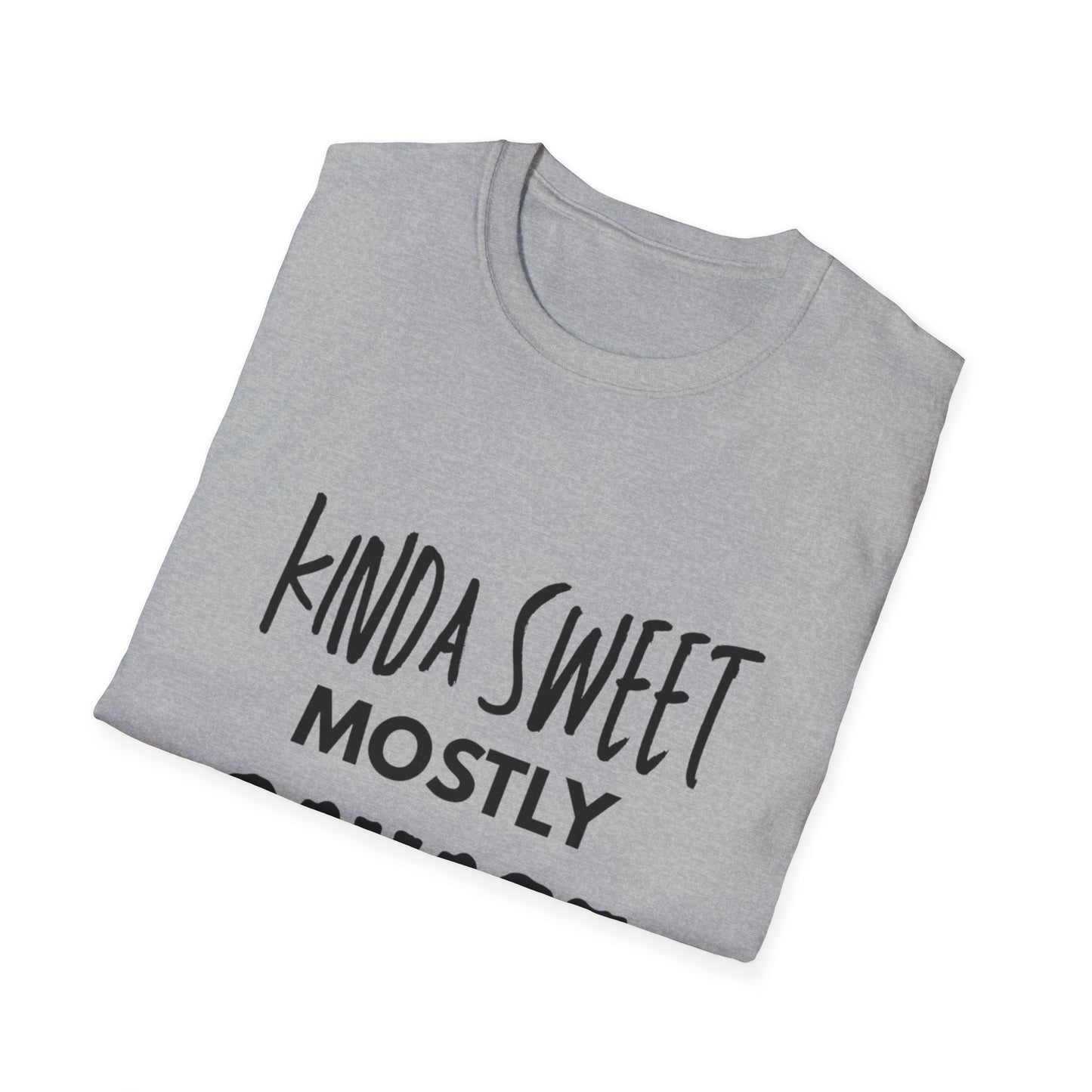 Kinda Sweet Mostly Savage Unisex T-Shirt, Funny Tee, Gift for Her, Casual Outfit, Birthday Gift, Everyday Wear