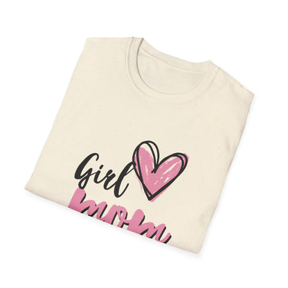 Girl Love Mom T-Shirt | Unisex Softstyle Tee for Mother's Day