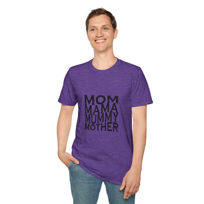 Mom-Inspired Unisex Softstyle T-Shirt | Perfect Gift for Mothers