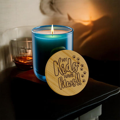 Scented Soy Candle, 14oz  My Kids Have Paws (Engraving)