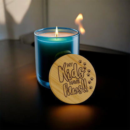 Scented Soy Candle, 14oz  My Kids Have Paws (Engraving)